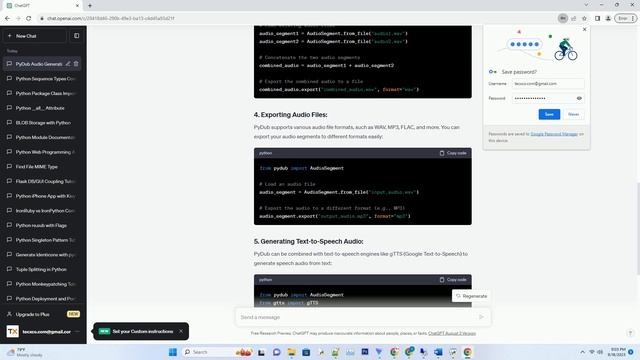 Good python library for generating audio files смотреть онлайн