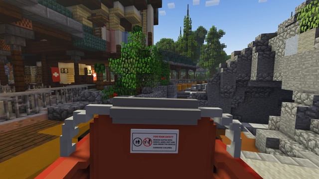 Minecraft Disneyland Matterhorn Bobsleds | ImagineFun 2022 смотреть онлайн
