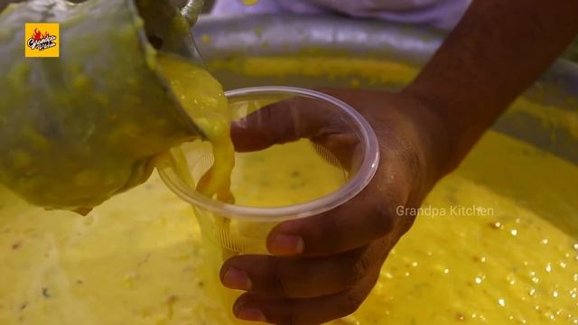 Mango Milk shake Recipe | Tasty MANGO Dessert & Drink | Ice Cream Milk Shake By Grandpa Kitchen смотреть онлайн
