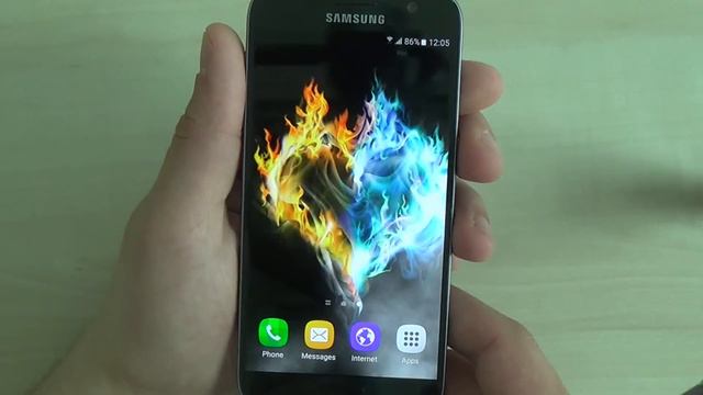 Fire live wallpaper for Android phones and tablets смотреть онлайн