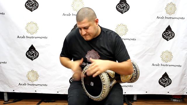 Sombaty Plus darbuka - Black & Gold - Solo Arab Instruments смотреть онлайн