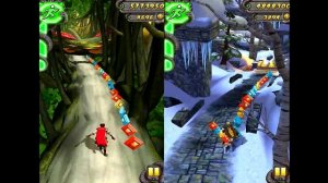 Temple Run 2 Lost Jungle VS Frozen Shadows Android iPad/iOS Gameplay HD