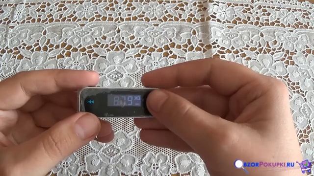 Распаковка и обзор ФМ трансмиттера из китая. 3.5mm In Car Wireless Fm Transmitter Player