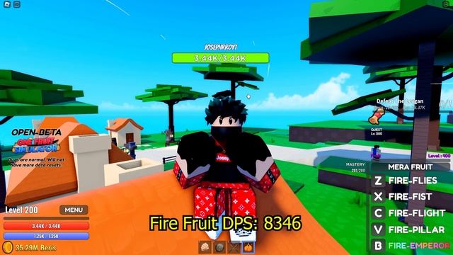 Which Devil Fruit is The Strongest - Max Stats Full Showcase in One Fruit Simulator смотреть онлайн