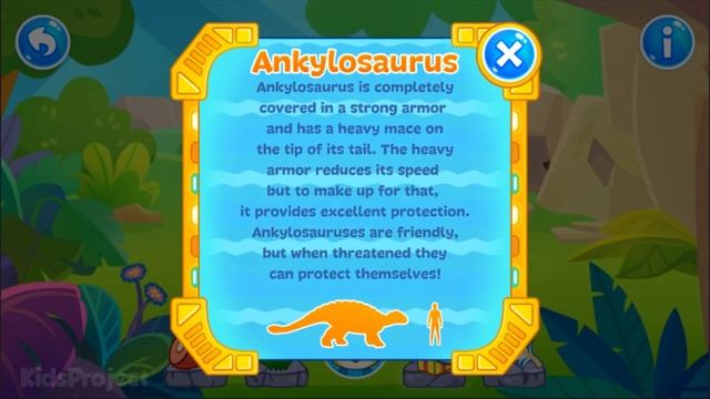 Dinosaur game For Kids and Toddlers 2 4 Years - Dino Island смотреть онлайн