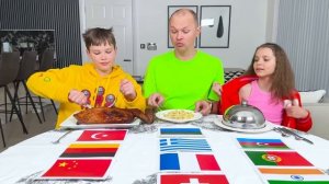 Рождественская еда челлендж