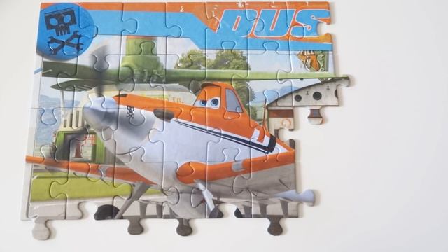 Jigsaw Planes Puzzle Disney Game Pixar Rompecabezas De Puzzles Kids Toys Dusty Puzzle TV смотреть онлайн