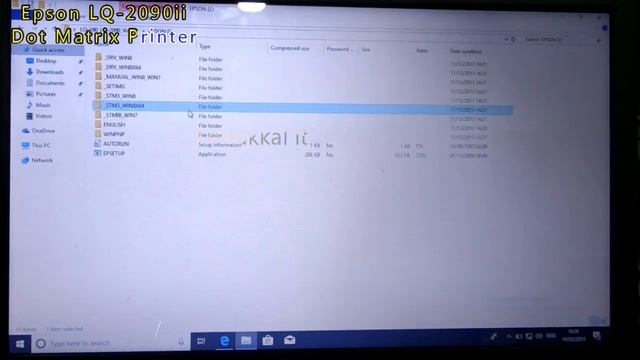 Epson LQ-2090 II Dot Matrix Printer review and installation смотреть онлайн
