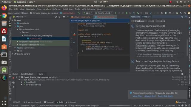 Firebase In-app Messaging service android studio without any code integration смотреть онлайн