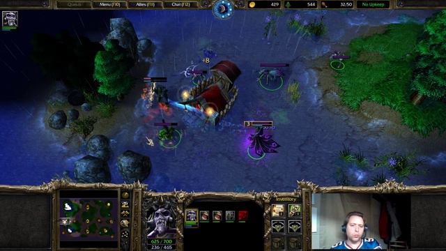 Lich vs Dark ranger NE смотреть онлайн