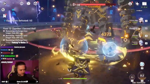 MY FIRST TIME SPIRAL ABYSS 36 STAR... | Genshin Impact смотреть онлайн