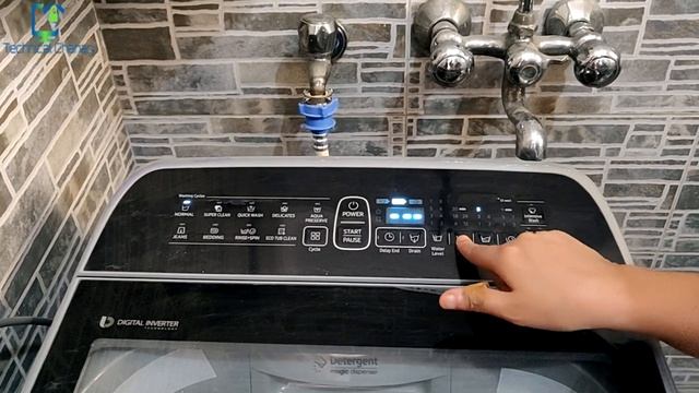 How To Use Only Spin Option In Samsung WA70N4260SS 7kg Fully Automatic Top Load Washing Machine