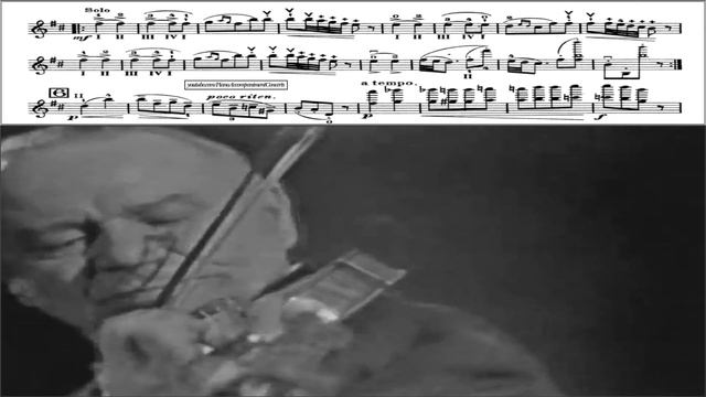 Zino Francescatti - The Dance of the Goblins | Sheet Music смотреть онлайн