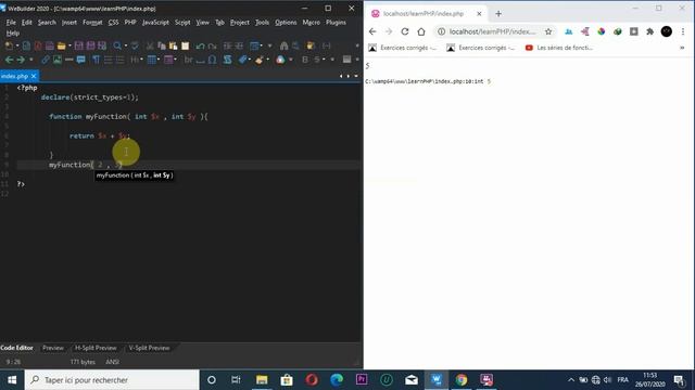 شرح php من دورة php darija (دورة php كاملة) -- PHP function return смотреть онлайн