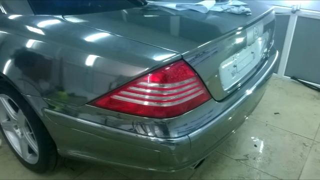 Mercedes CL 500 Черный хром