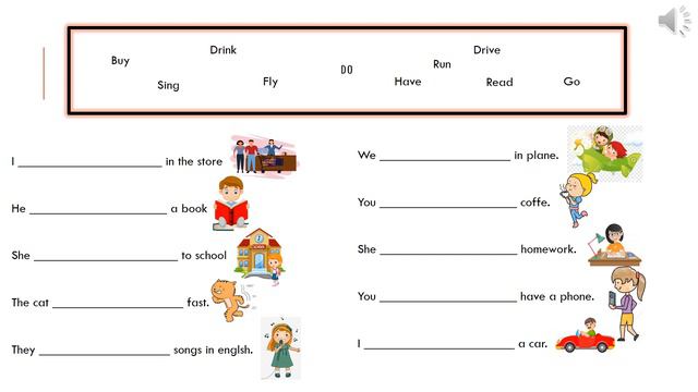 EXERCISE 2 SIMPLE PRESENT смотреть онлайн