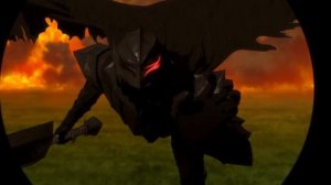 Гатс против Грюнбельда  / Аниме Берсерк