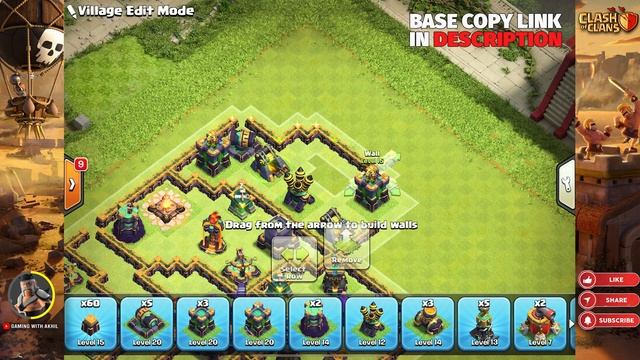 NEW BEST TH15 TROPHY/WAR/HYBRID Base COPY Link | Town Hall 15 Base Design | Clash Of Clans смотреть онлайн