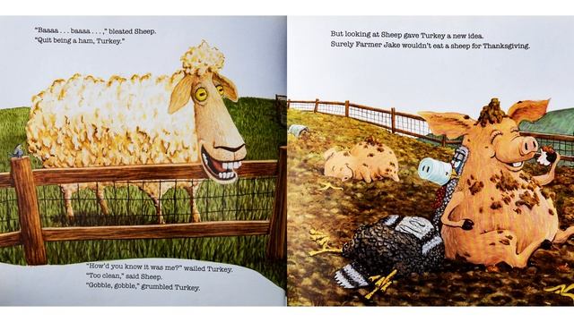 Thanksgiving Read Aloud: Turkey Trouble by Wendi J Silvano and Lee Harper смотреть онлайн