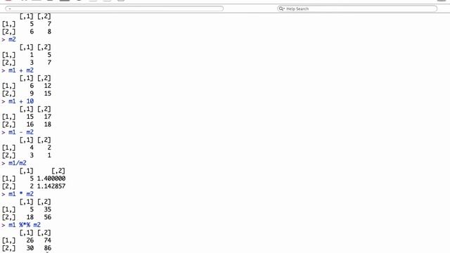 R programming tutorial - R Matrix Operations смотреть онлайн