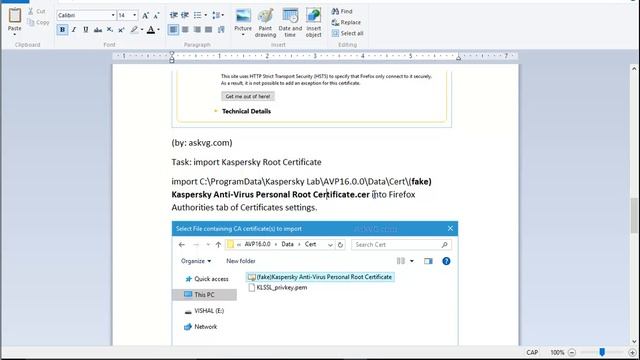 Fix NETERR_CERT_DATE_INVALID error in Chrome/Firefox/IE 11 смотреть онлайн