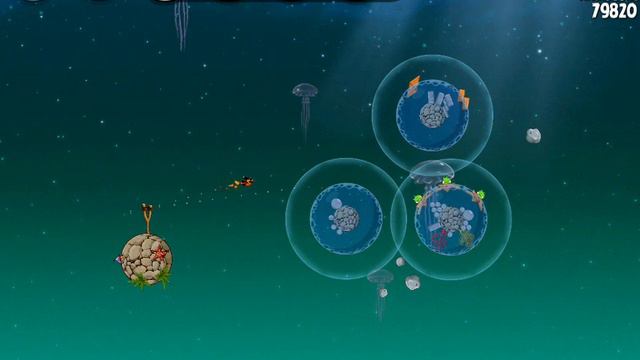 Angry Birds Space Pig Dipper 6-23 Прохождение на 3 Звезды смотреть онлайн