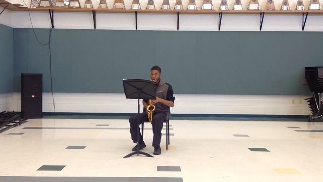 Jefferson Coe, Eccles Sonata for Alto Saxophone смотреть онлайн