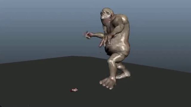 CaveTroll Character - Project: Human IK and Camera смотреть онлайн