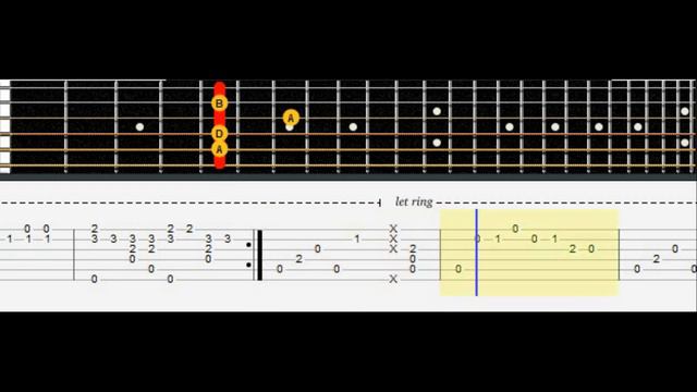 Mad World Guitar Tab Fingerstyle смотреть онлайн