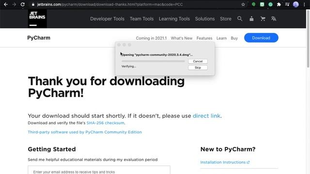 How to Download PyCharm! | Python Programming смотреть онлайн