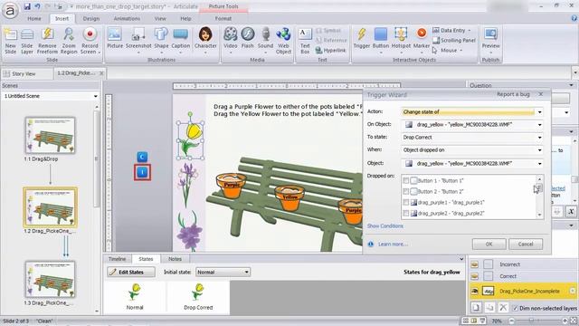 Drag Drop - Multiple Drags with Multiple Targets смотреть онлайн