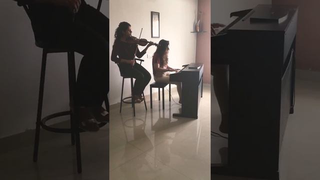 Can’t Help Falling In Love / Unchained Melody - Piano And Violin Duet (Divina And Ritu)