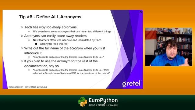 Write Docs Devs Love: Ten Tricks To Level Up Your Tech Writing - presented by Mason Egger смотреть онлайн
