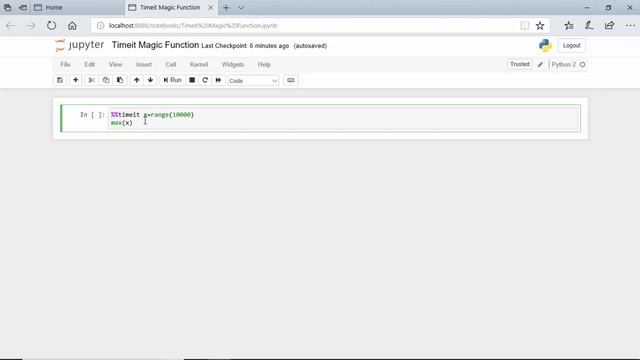 14 Timeit Magic Function Jupyter Notebook смотреть онлайн