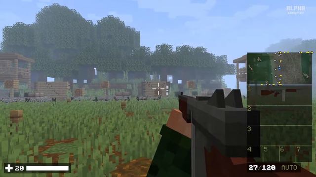 BLOCK FRONT 💥| JE VIS LA SECONDE GUERRE MONDIALE DANS MINECRAFT! смотреть онлайн