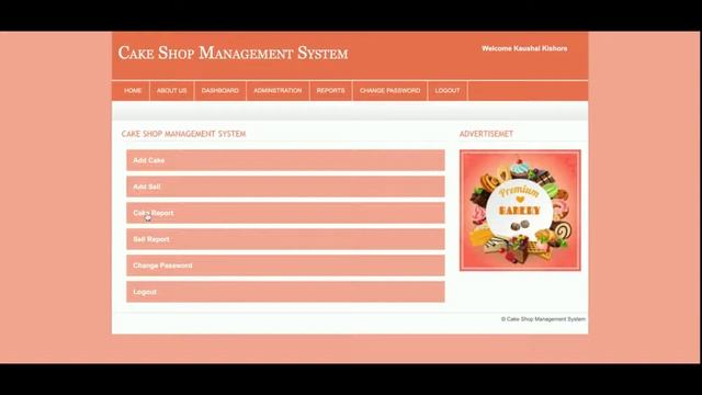 Cake Shop Management System | PHP and MySQL Project Source Code | PHP MySQL CRUD Project смотреть онлайн