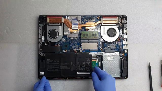 Как заменить аккумулятор для ноутбука Asus tuf fx505gd (Разные крепления и разъём) Original quality смотреть онлайн