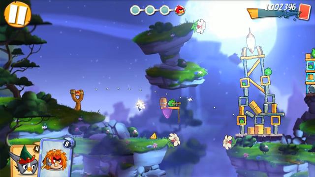 Энгри Бердз 2 | ЦВЕТОЧНАЯ АТАКА Мультяшная игра про БИТВУ ЗЛЫХ ПТИЦ и СВИНЕЙ смотреть онлайн