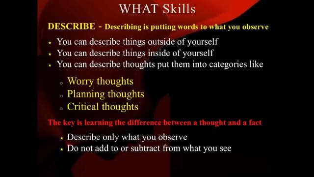 DBT Peer Connections: Episode 1d - Core Mindfulness Skills - by Rachel Gill смотреть онлайн