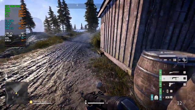 Battlefield V Firestorm - GTX 1060 6GB - i7 8700 смотреть онлайн