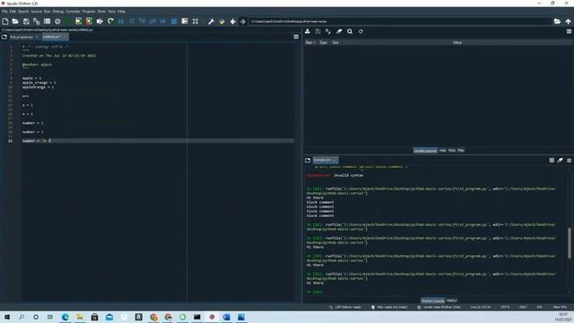 Variables in python | Python Variables Types | Python Tutorial смотреть онлайн