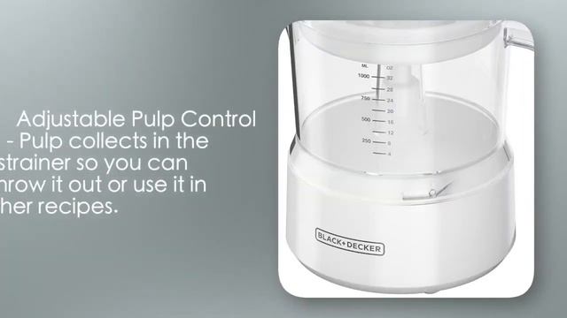 Best Juicer For The Price - BLACK+DECKER 32oz Citrus Juicer, White, CJ650W смотреть онлайн