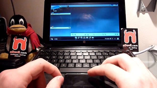 HP Mini 210 QuickBoot OS Demo - English