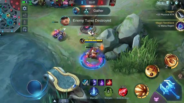 Best Core Clint Build | Solo Gameplay | MLBB