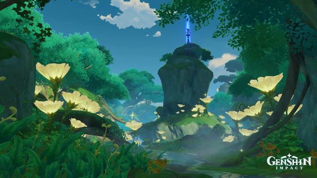 Avidya Forest BGM #2「Genshin Impact 3.0 Sumeru OST - Relaxing Music」 смотреть онлайн