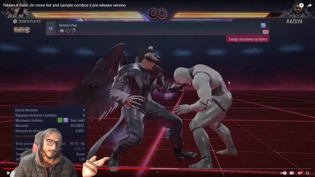 Unlocking TEKKEN 8 Secrets: DEVIL JIN's Tactical MOVELIST Evolution смотреть онлайн