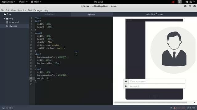 tutorial on how to create login page with bootstrap, html and css смотреть онлайн