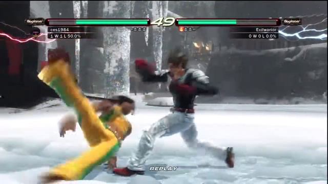 Tekken 6: Lars (ces1984) Vs Evilwarior ( Eddy) HD Part 4 смотреть онлайн