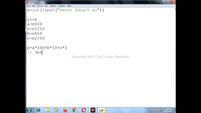 In Python Program to check a Number is Palindrome or Not | Tutorial in Hindi | смотреть онлайн