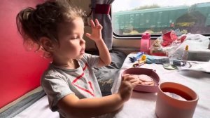 Мы с Никой едем в Елец!Встреча с бабушкой и дедушкой!